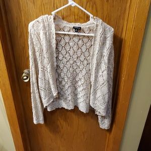 Torrid cropped ³/⁴ sleeve cardigan